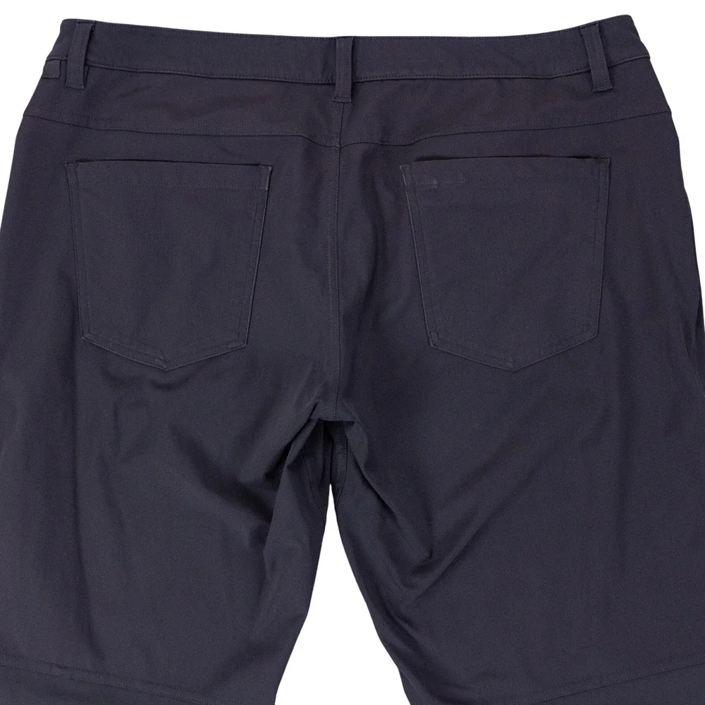 Lot of 2 Lululemon ABC Pants Classic Fit Warpstreme Mens 36 Blue Grey Tech Chino